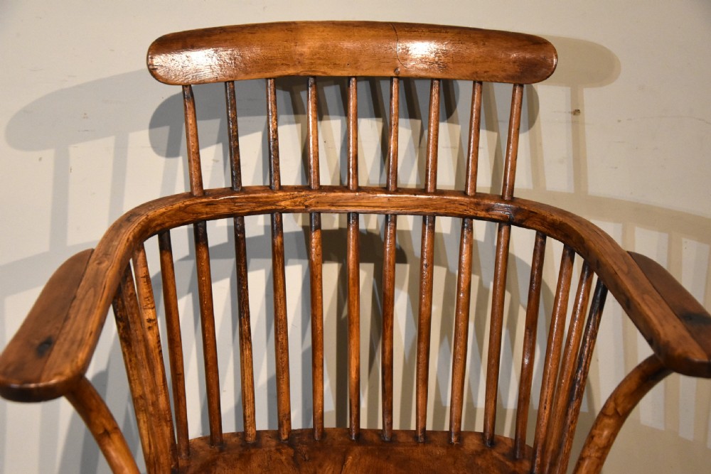 19th Century Elm and Ash Country Armchair View V