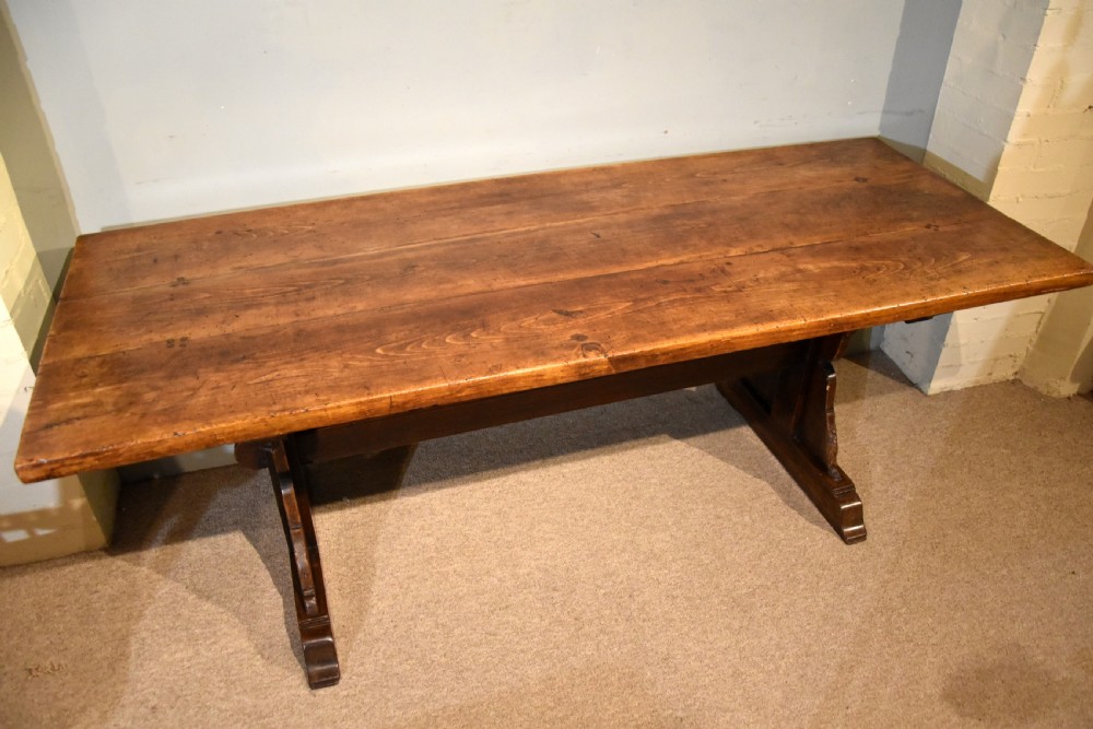 18th Century Beech Wood Farmhouse Dining Table View III