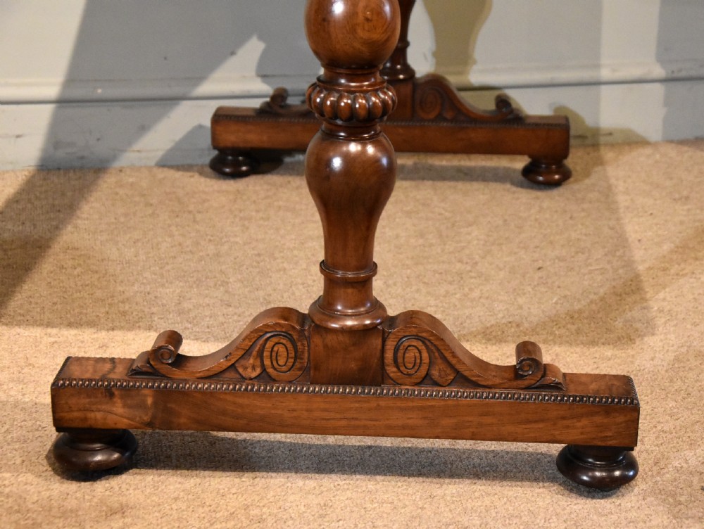 Regency Rosewood Library Table made by Gillows of London View VI