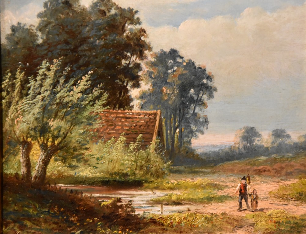 Oil Painting Pair by John Frederick Hulk Junior 