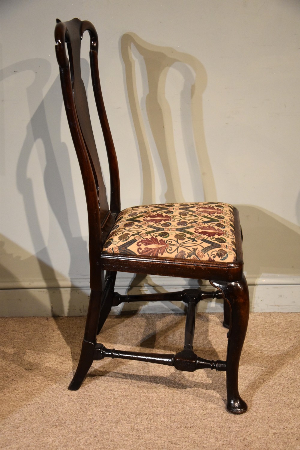 18th Century Walnut Side Chair View V