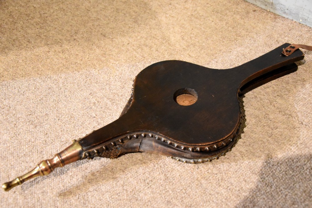 19th Century Carved Bellows View V