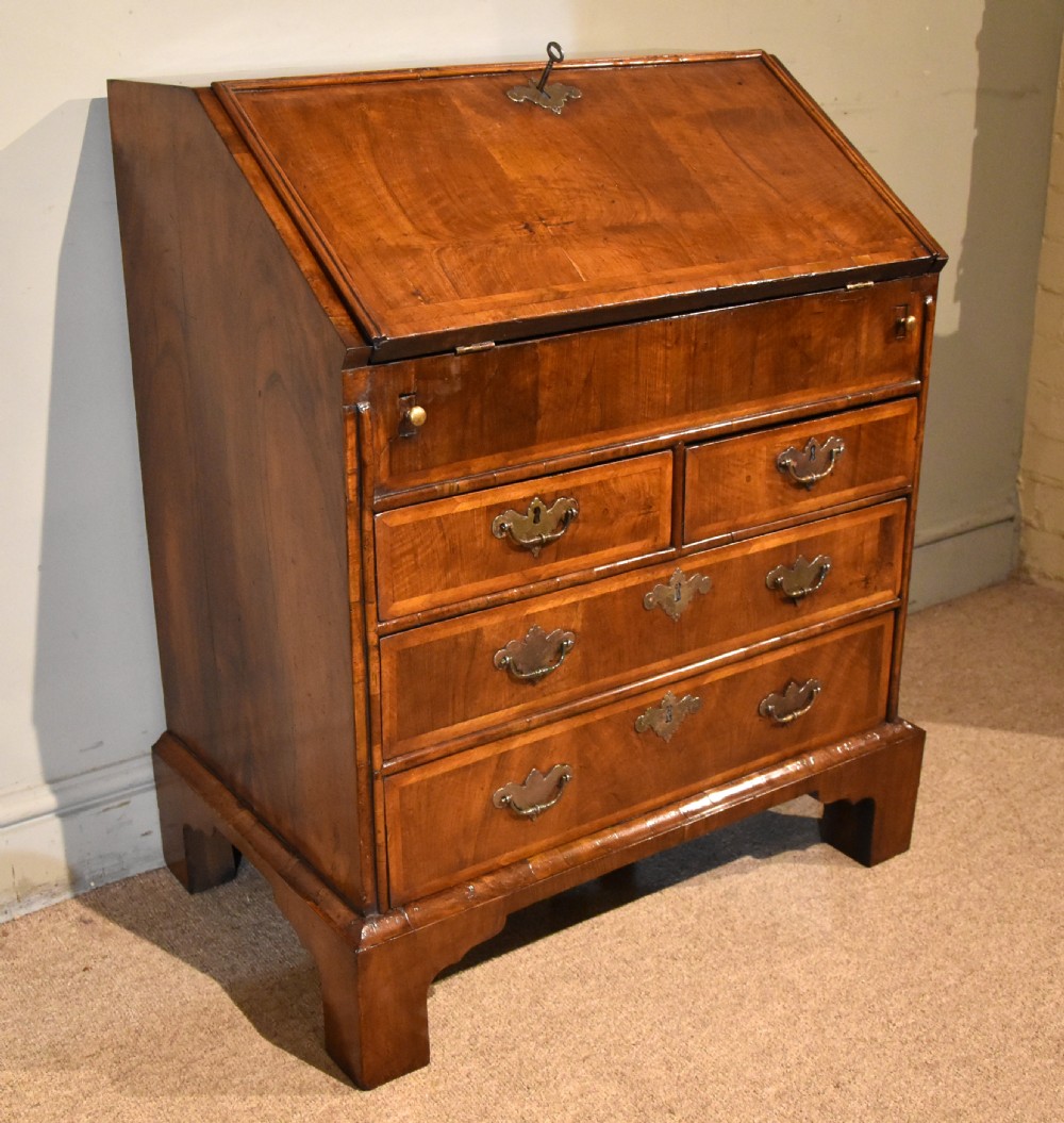 Small Queen Anne Walnut Bureau View III