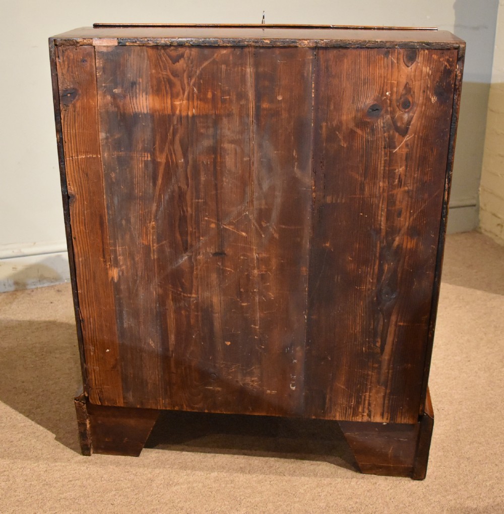 Small Queen Anne Walnut Bureau View VI