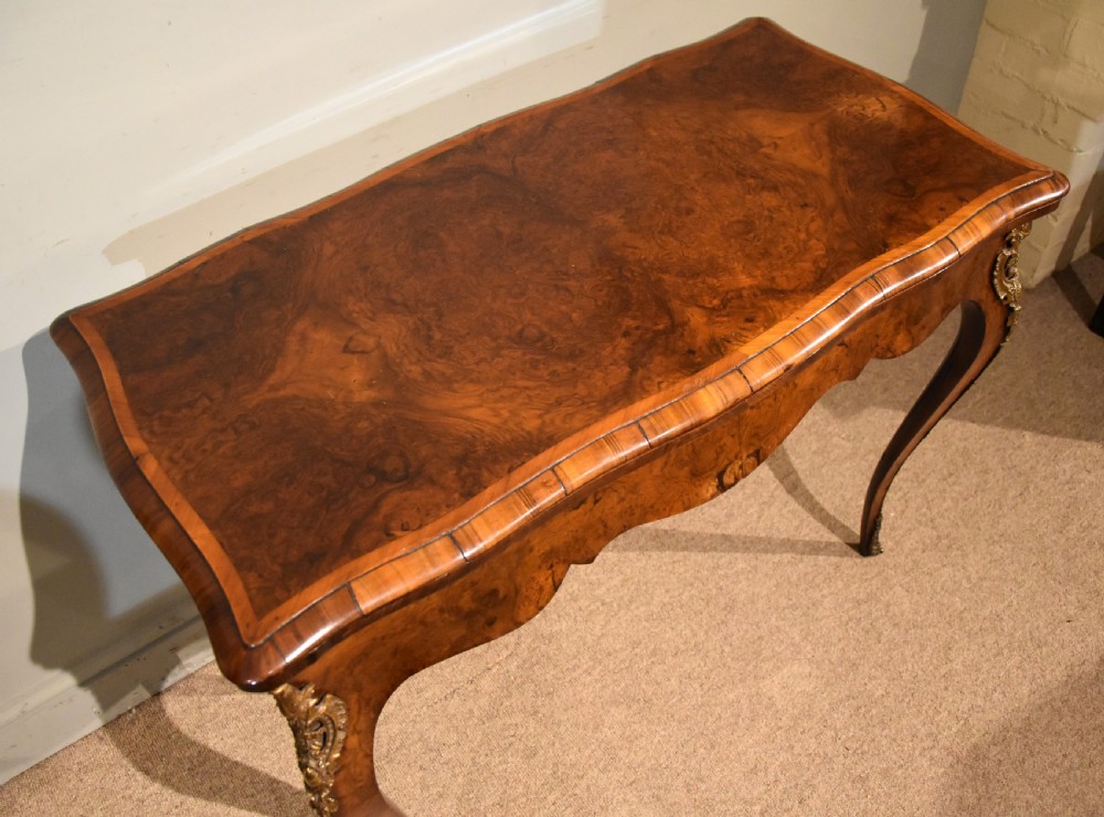 Mid 19th Century French Walnut Card Table View II