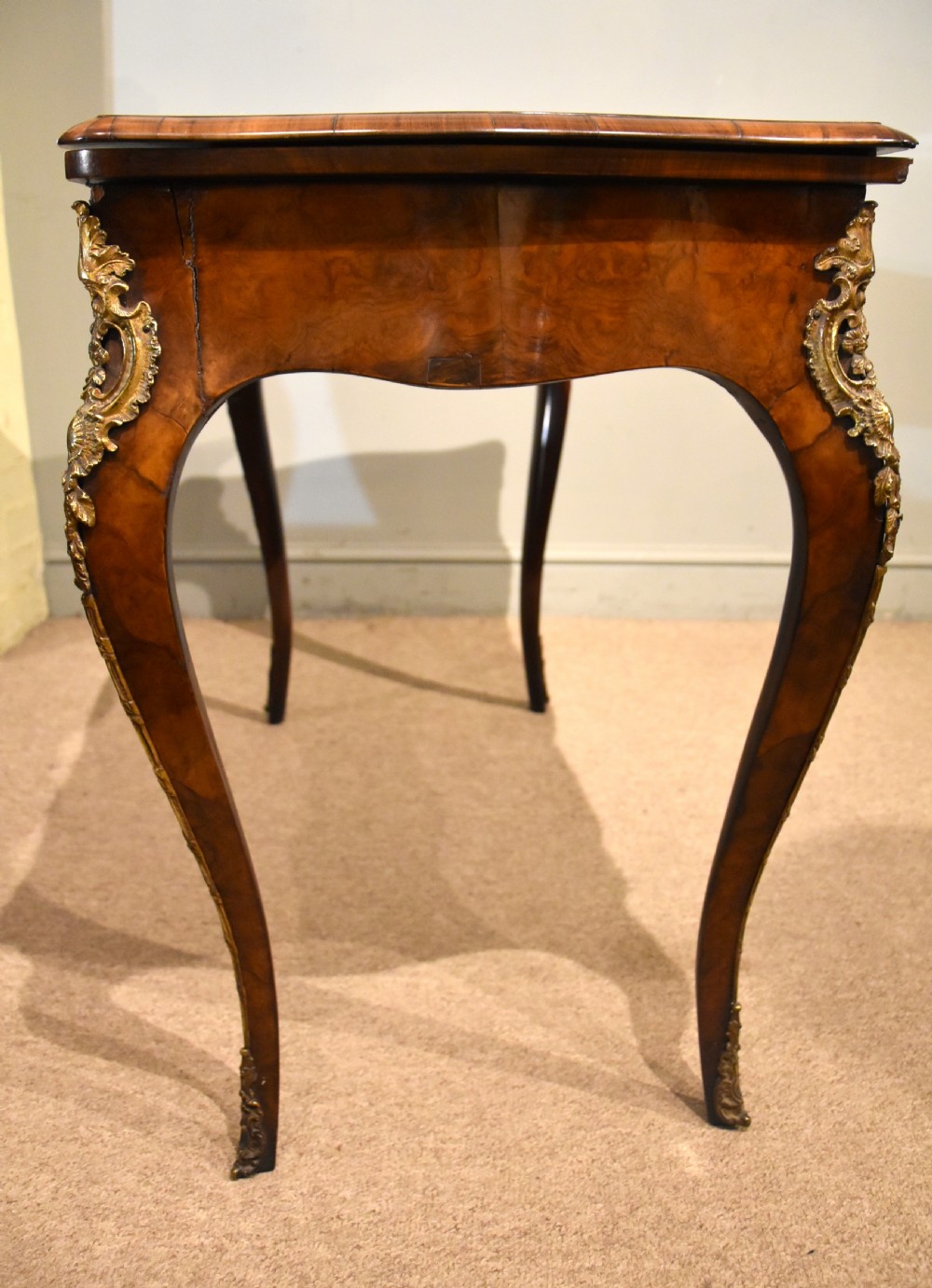 Mid 19th Century French Walnut Card Table View VIII