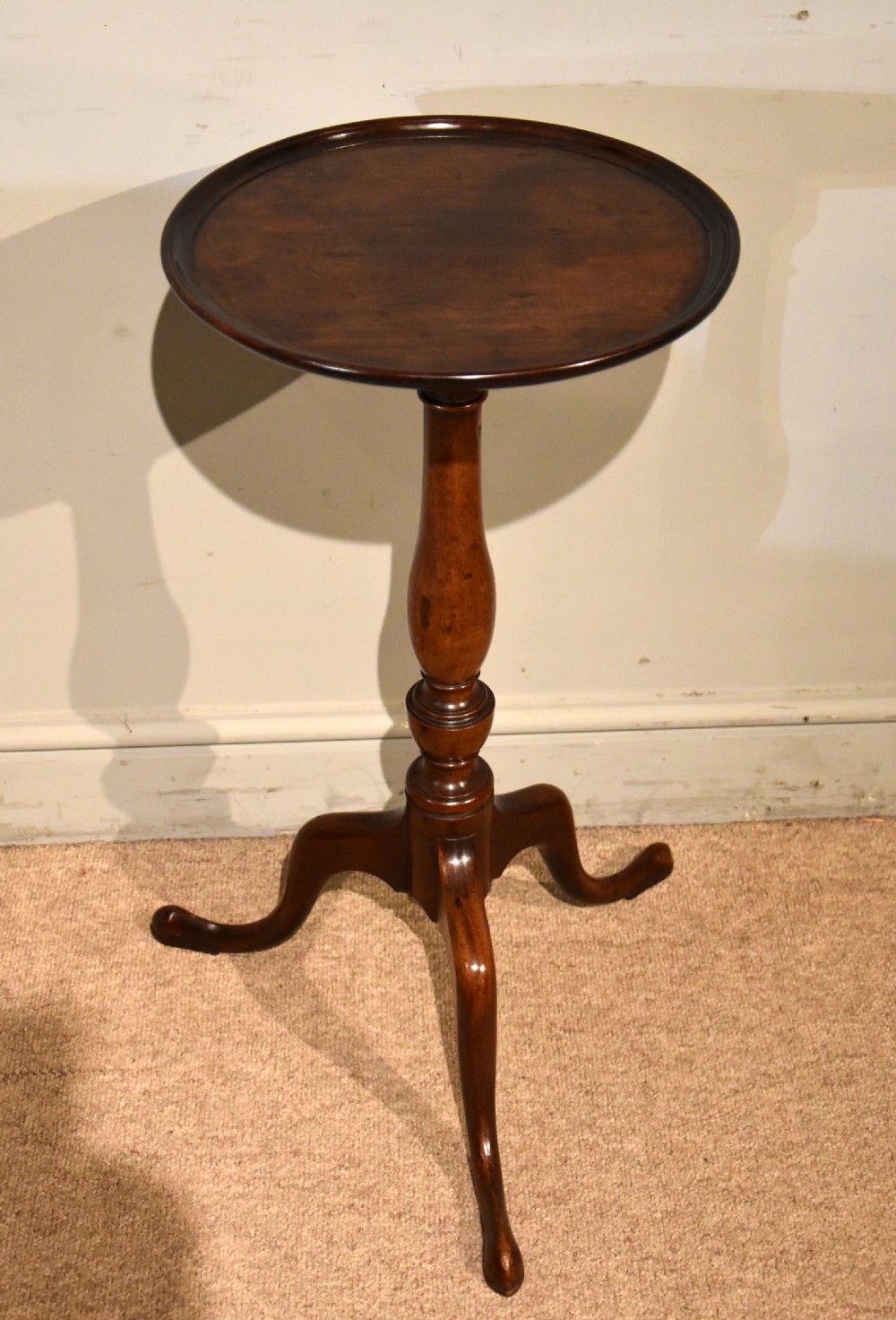 George III Mahogany Tilt Top Tripod Table View II