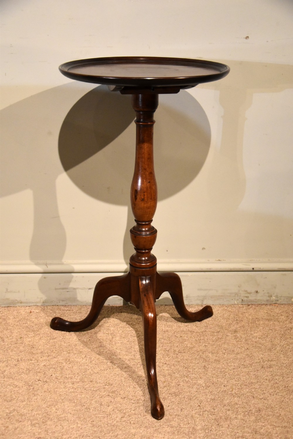 George III Mahogany Tilt Top Tripod Table View III