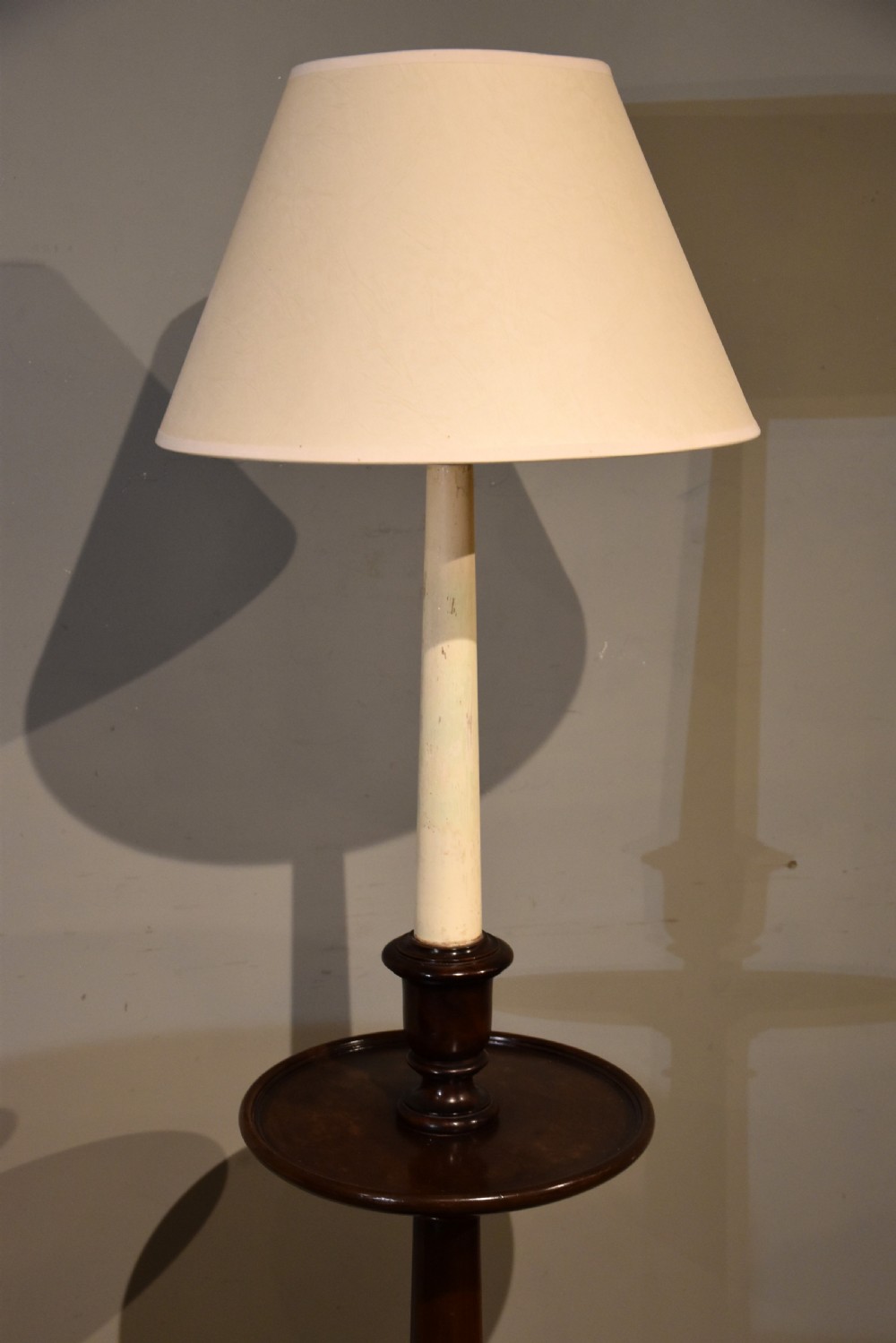 Victorian Mahogany Candle Stand / Lamp Table View IV