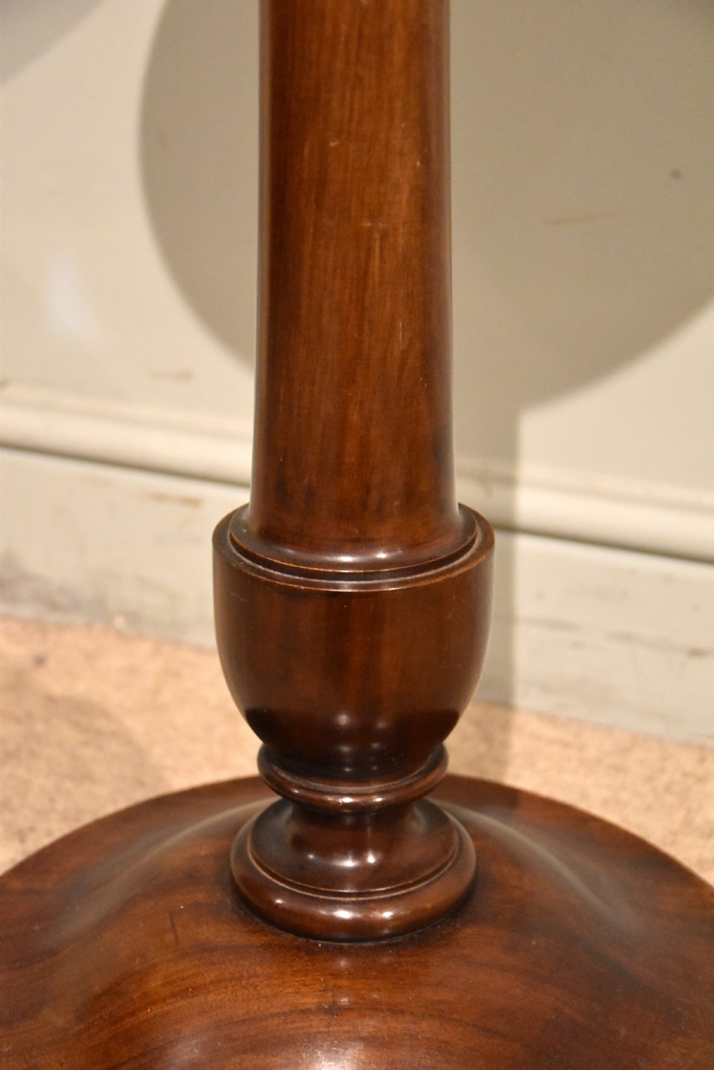 Victorian Mahogany Candle Stand / Lamp Table View VI