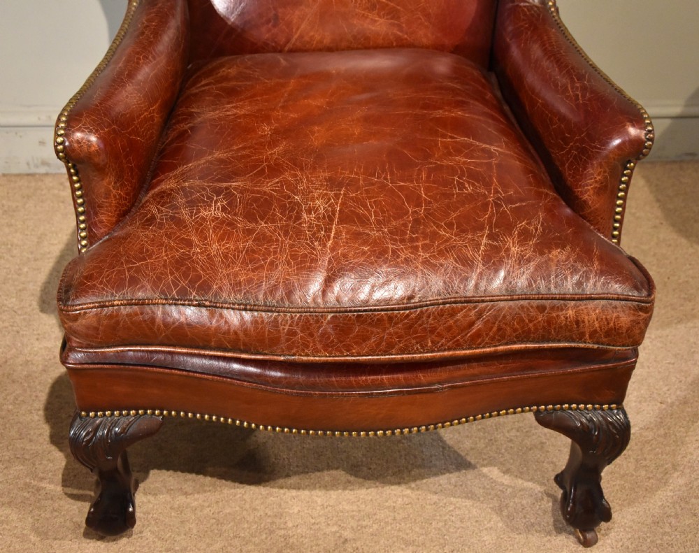 19th Century Gentleman's Library Chair View IV