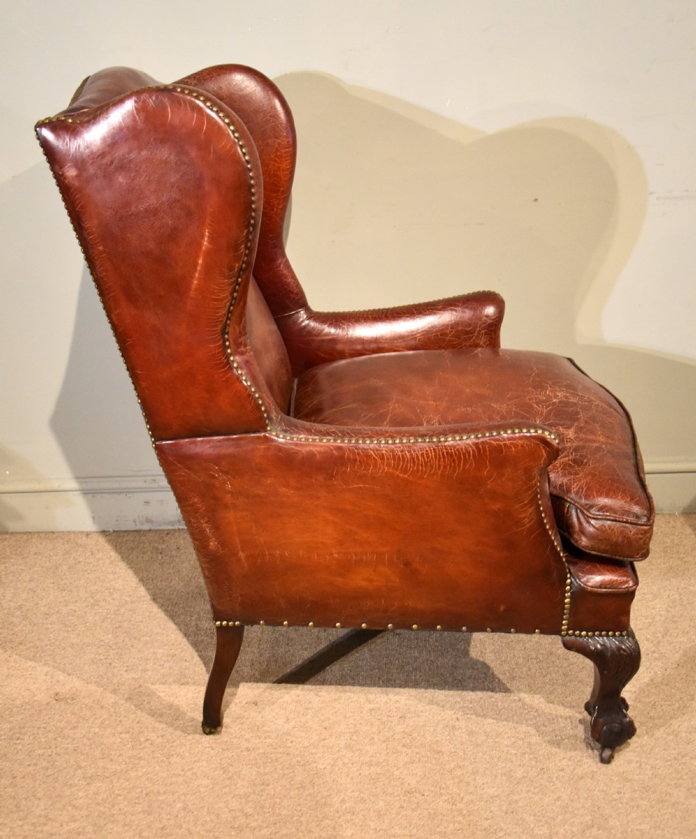 19th Century Gentleman's Library Chair View V