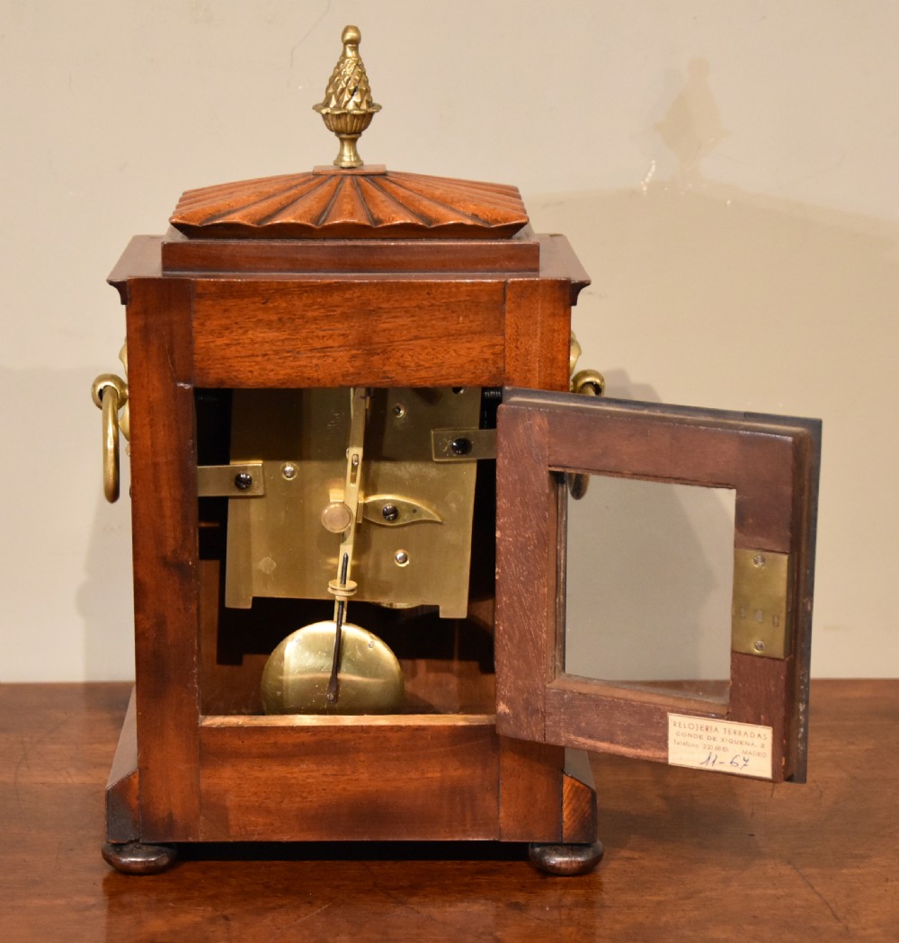Regency Mahogany Bracket Timepiece View III