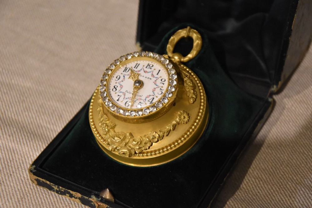 Gilt Brass Boudoir Timepiece View VI