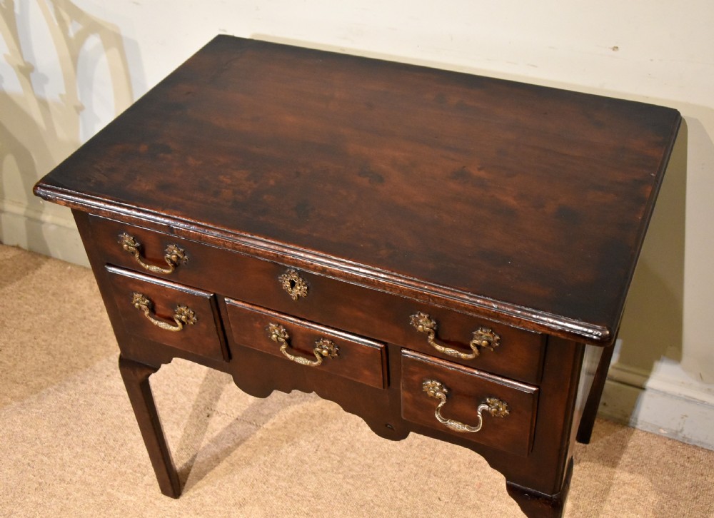 18th Century Chippendale Period Mahogany Lowboy View IV