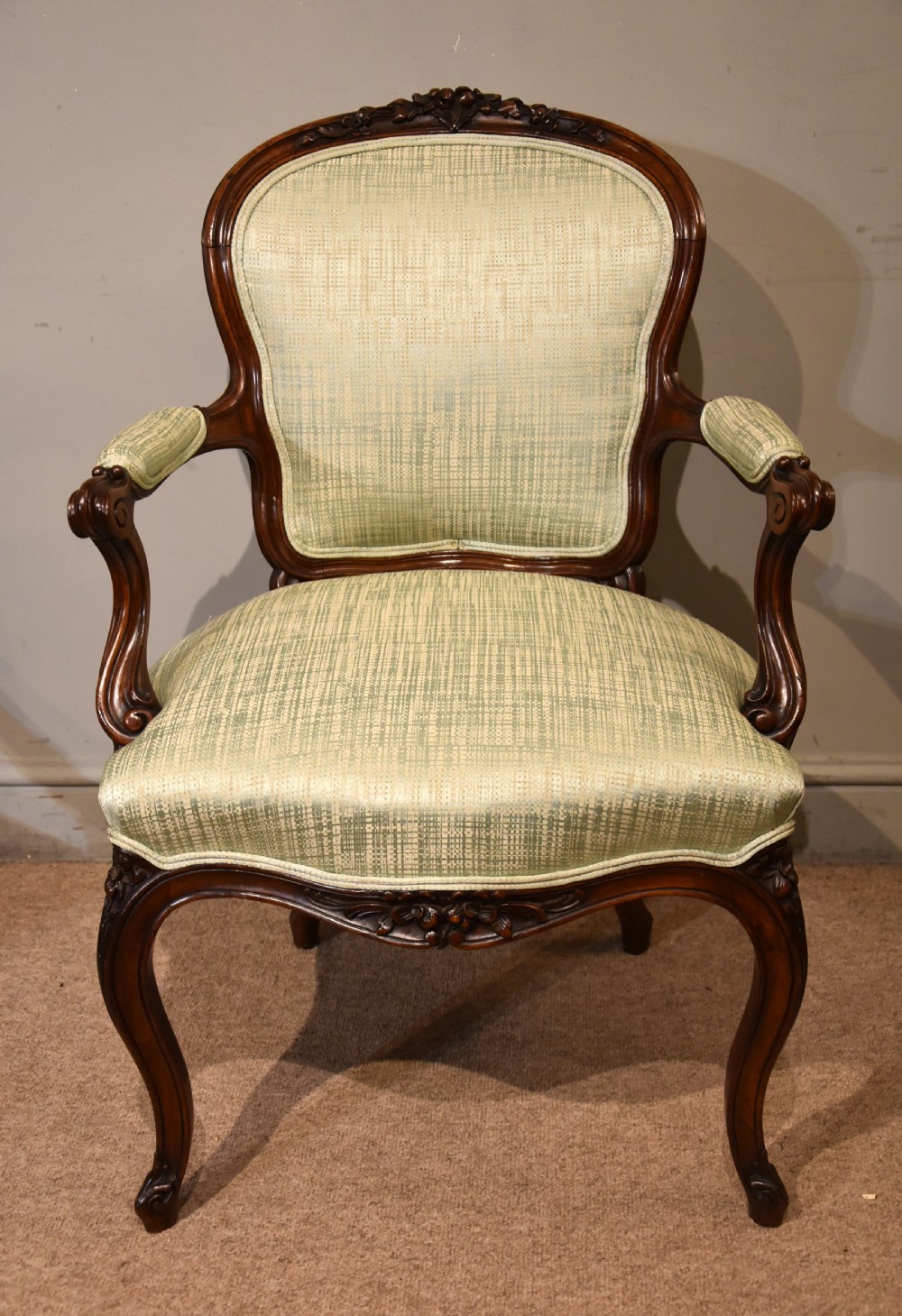 19th Century French Hepplewhite Style Armchair View II