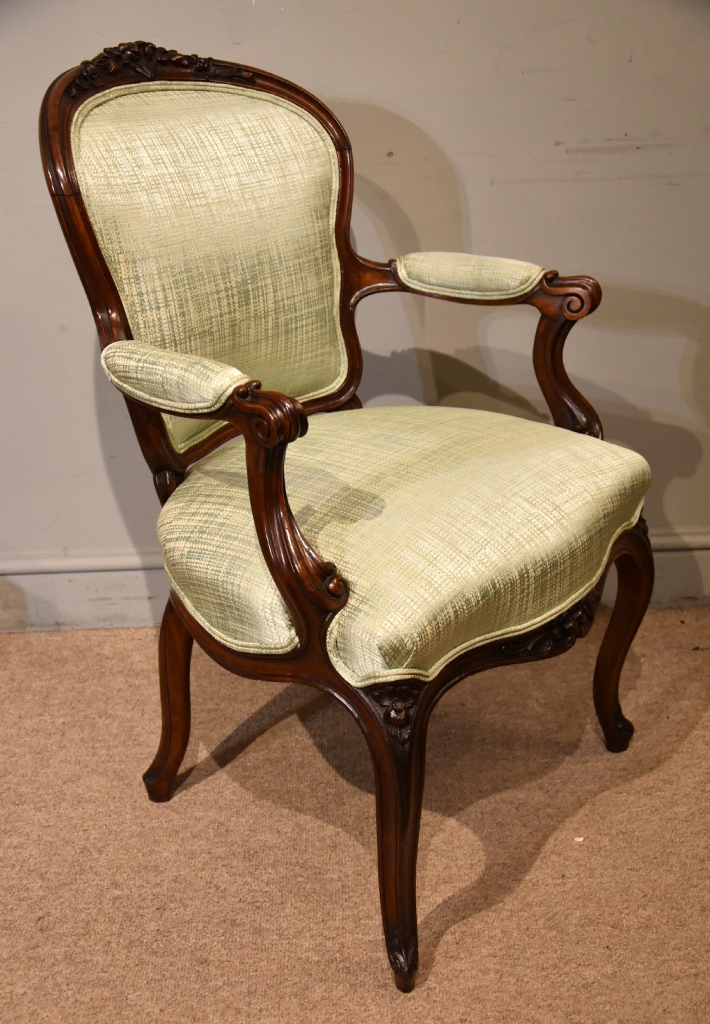 19th Century French Hepplewhite Style Armchair View III