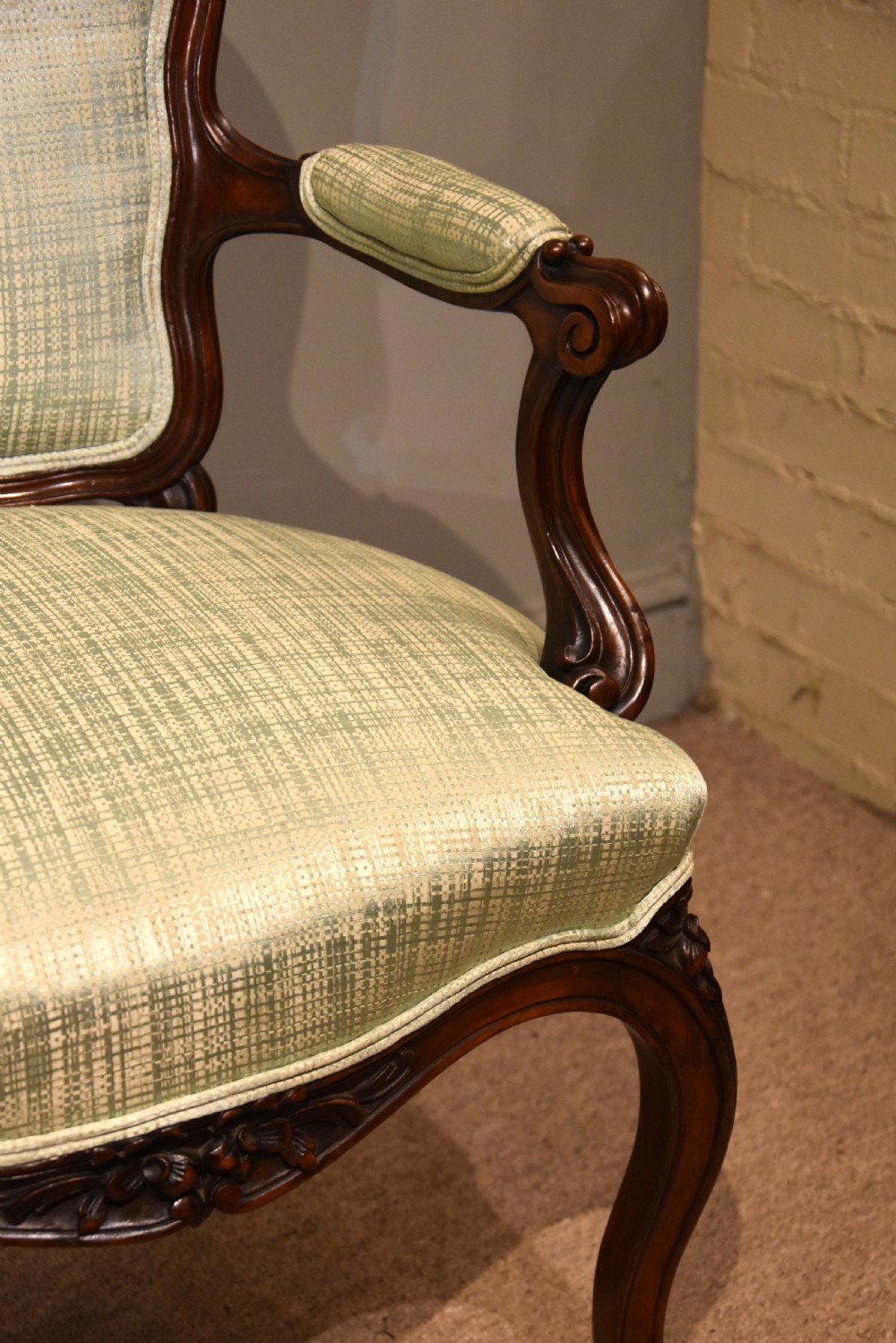 19th Century French Hepplewhite Style Armchair View VIII