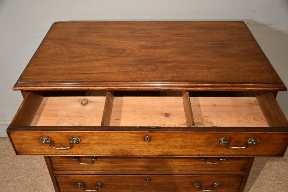 George III Mahogany Chest of Drawers View IV