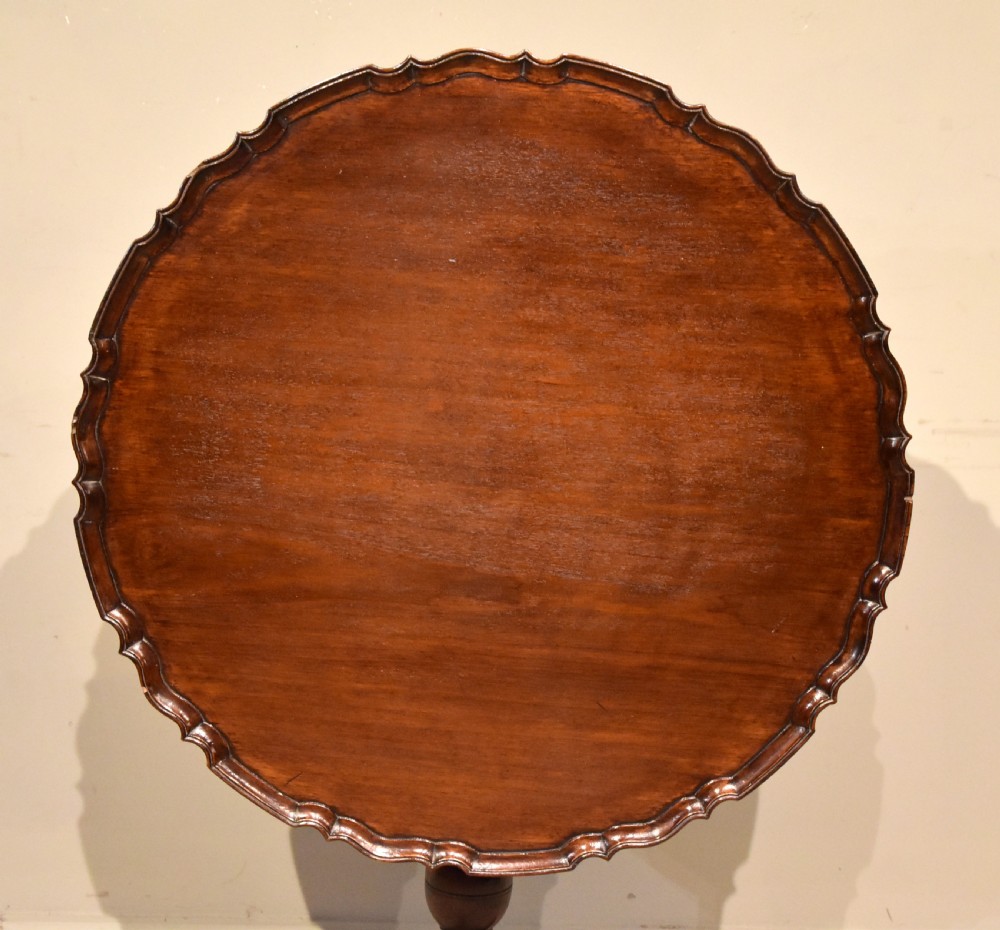 19th Century Pie Crust Tripod Table View II