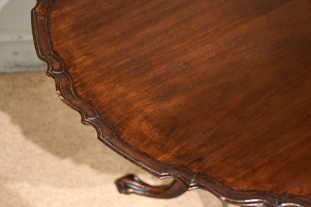 19th Century Pie Crust Tripod Table View VII