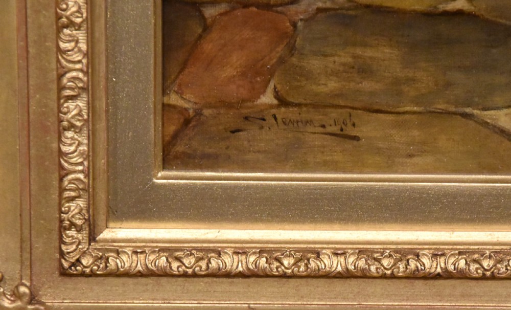 Oil Painting by Stephen Samuel Lewin 