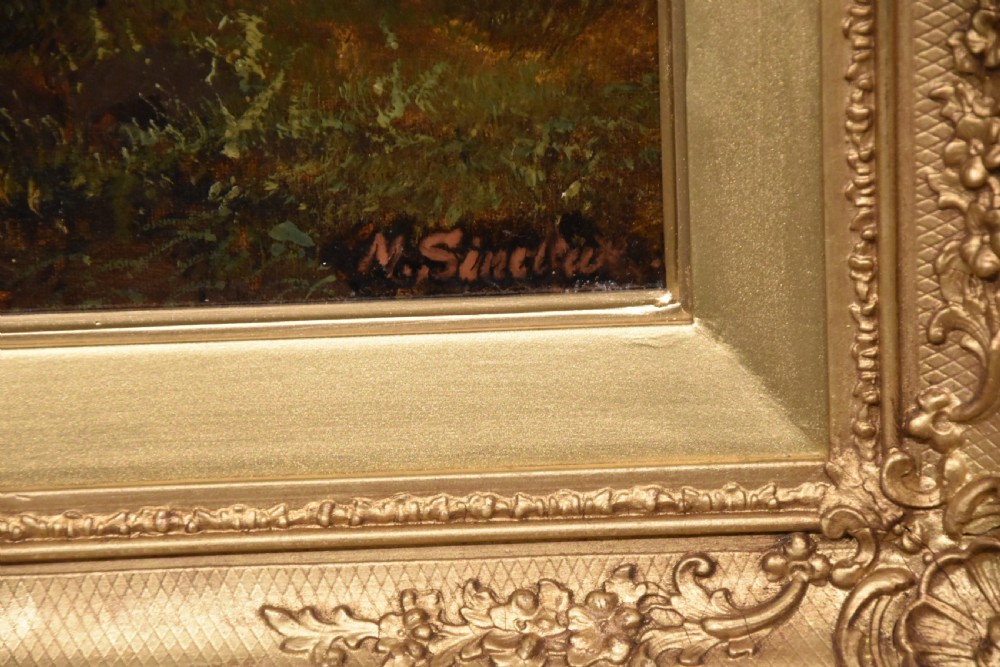 Oil Painting Pair by Max Sinclair 