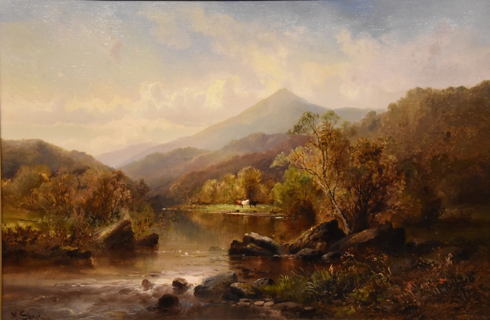 Oil Painting Pair by Max Sinclair 