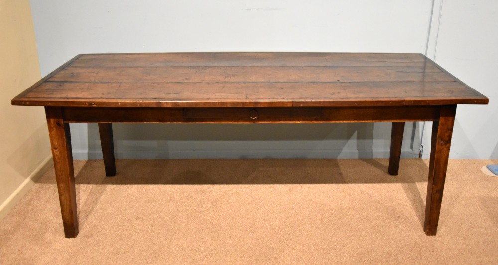 19th Century Oak French Farmhouse Table View II
