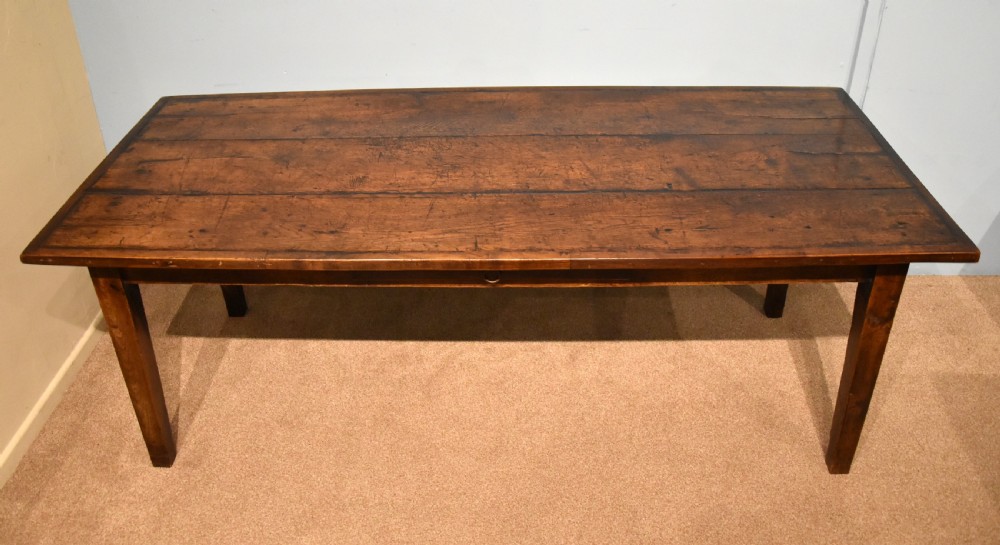 19th Century Oak French Farmhouse Table View III
