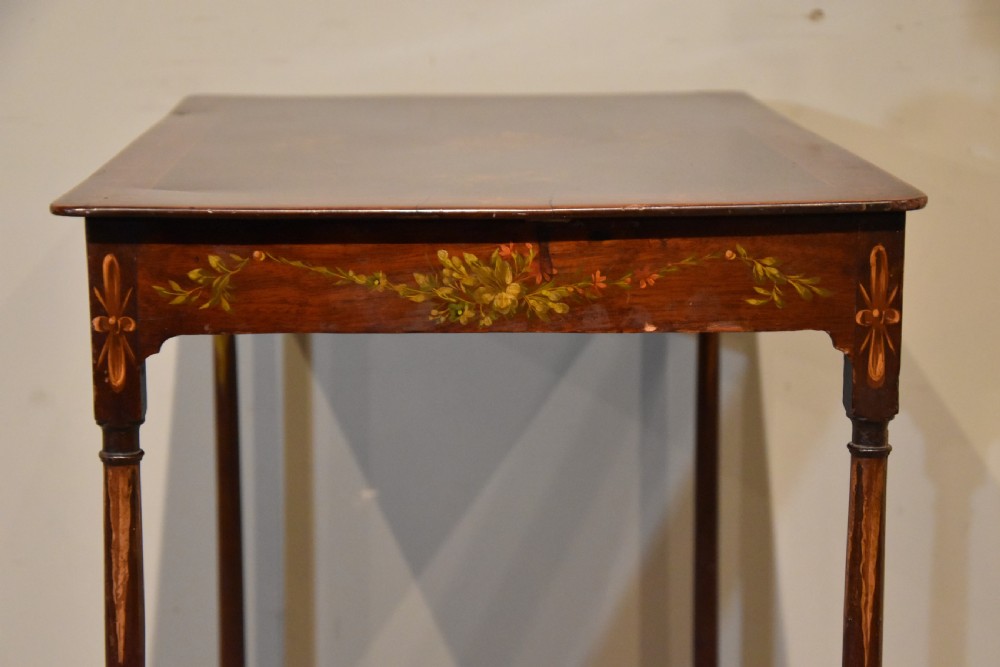 Regency mahogany painted side table View V