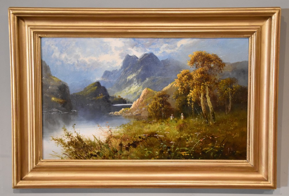 Oil Painting Pair by Frank Hider  View V
