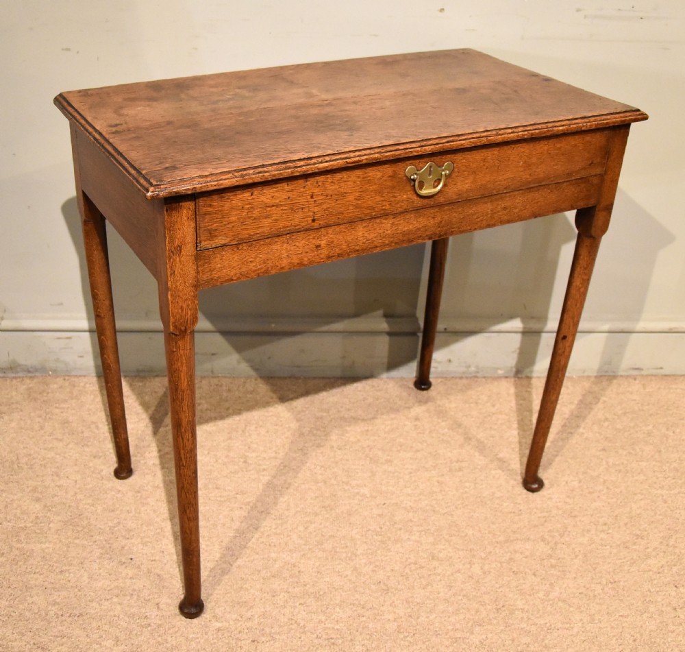 Mid 18th century oak lowboy View III