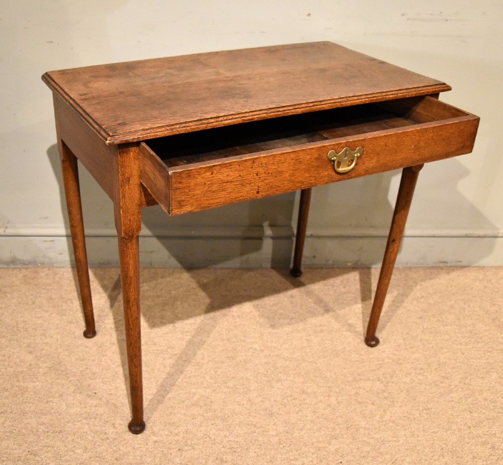 Mid 18th century oak lowboy View IV