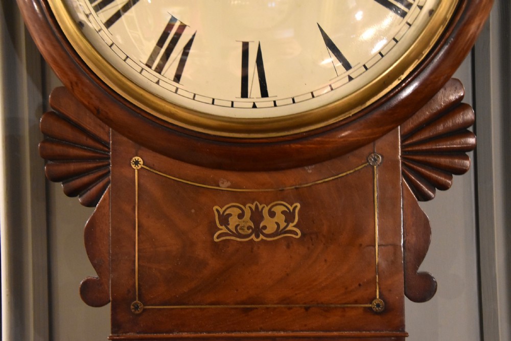 English striking drop dial signed J. Covington, Wimbourne View IV