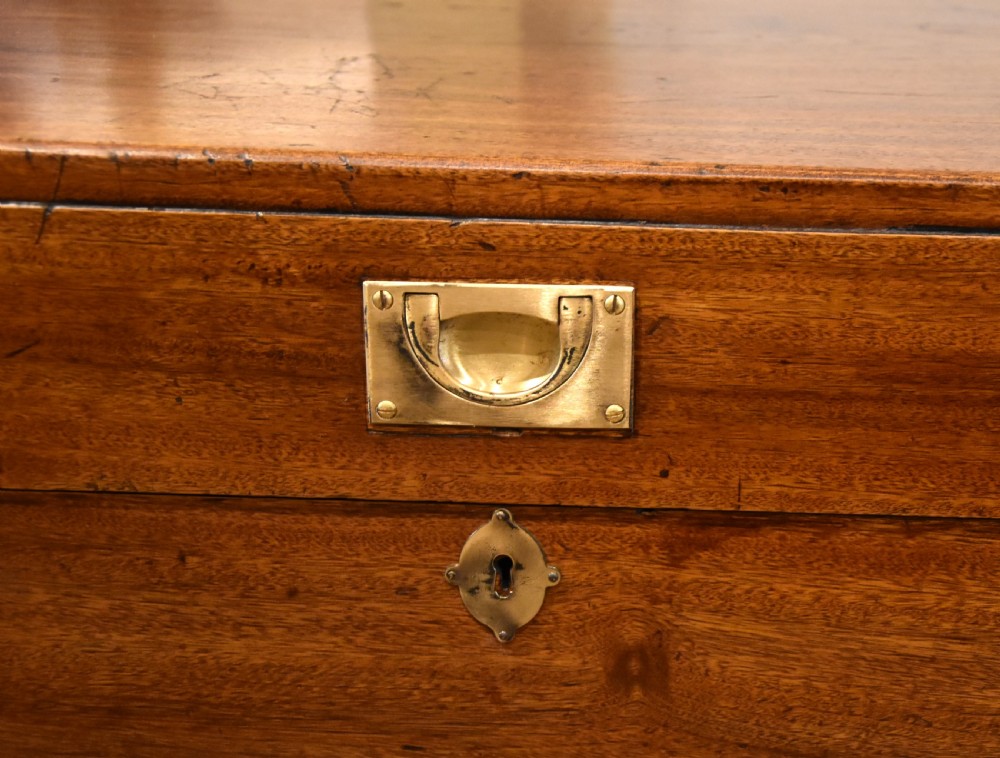 A large camphor wood campaign chest View VII