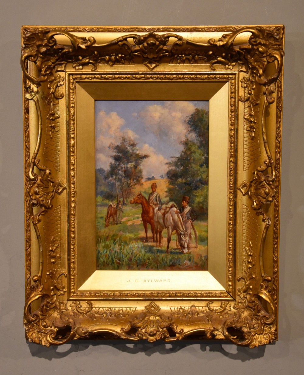 Oil Painting by James Devine Aylward RBA 