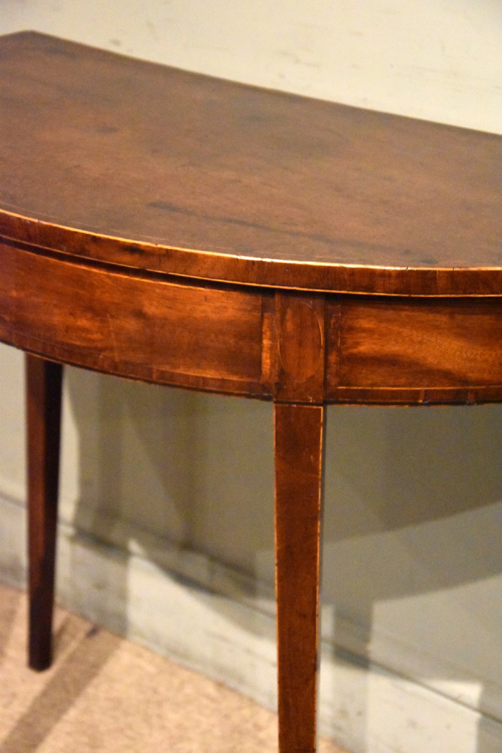 George III mahogany console side tables View VIII