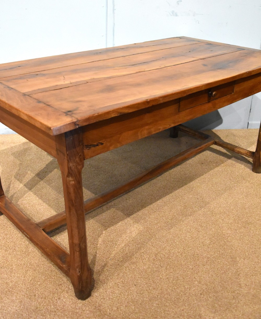 18th century French farmhouse dining table  View V