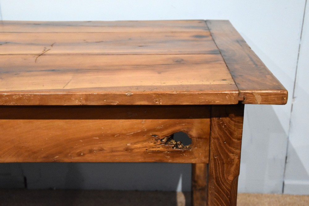 18th century French farmhouse dining table  View IX