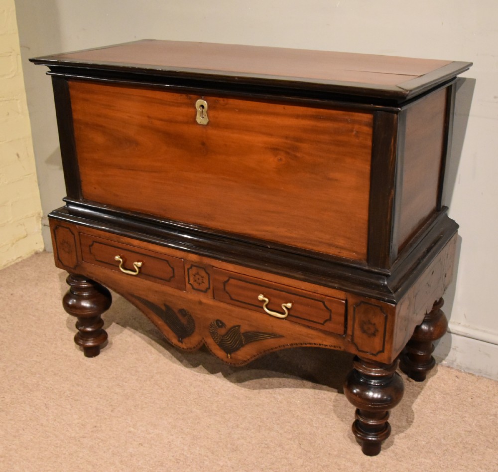 Mid 19th century Ceylone Dowry Chest View II