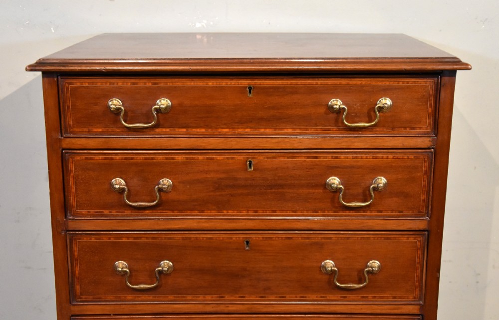 Edwardian mahogany Wellington chest Spillman & Co View III