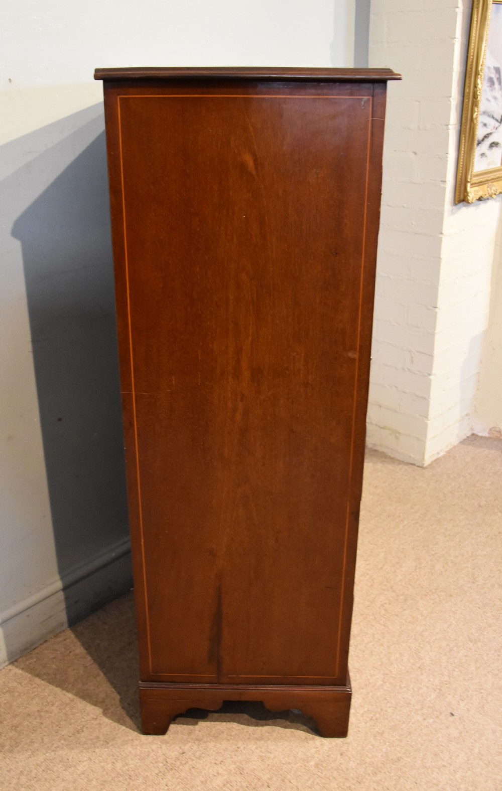 Edwardian mahogany Wellington chest Spillman & Co View VIII