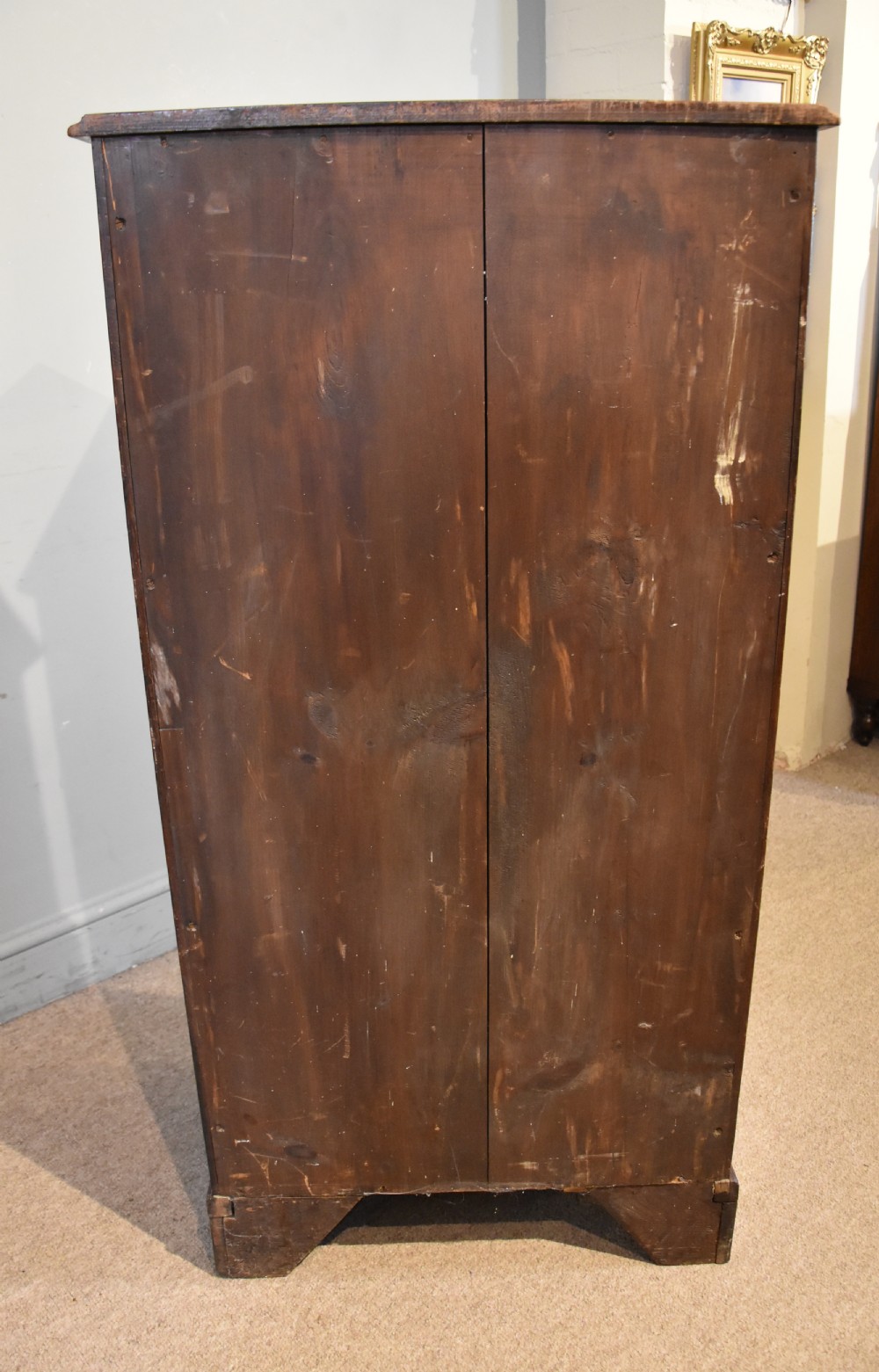 Edwardian mahogany Wellington chest Spillman & Co View X