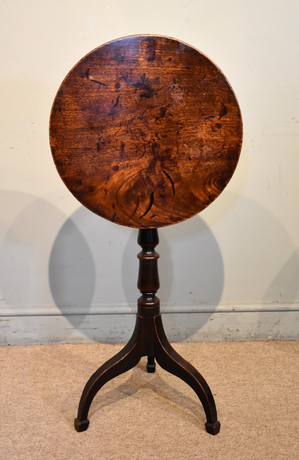 Late 18th Century Mahogany Tripod Table