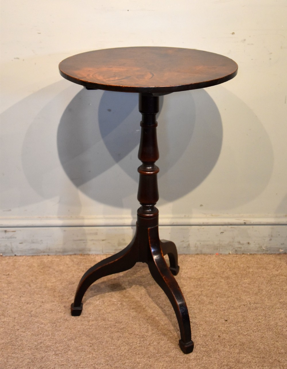 Late 18th Century Mahogany Tripod Table View II