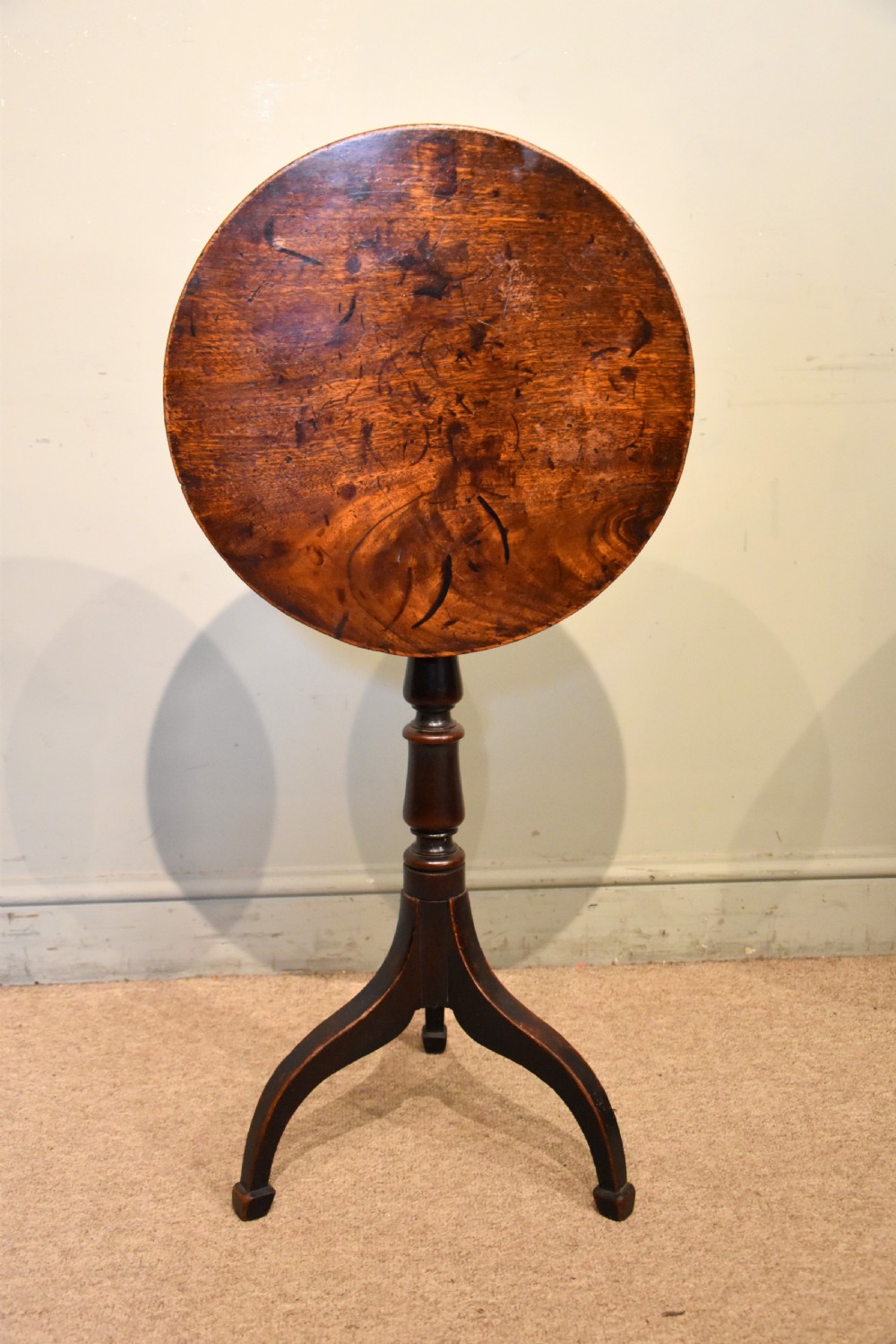 Late 18th Century Mahogany Tripod Table View IV