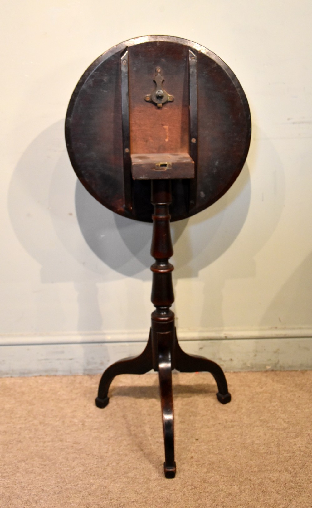 Late 18th Century Mahogany Tripod Table View VI