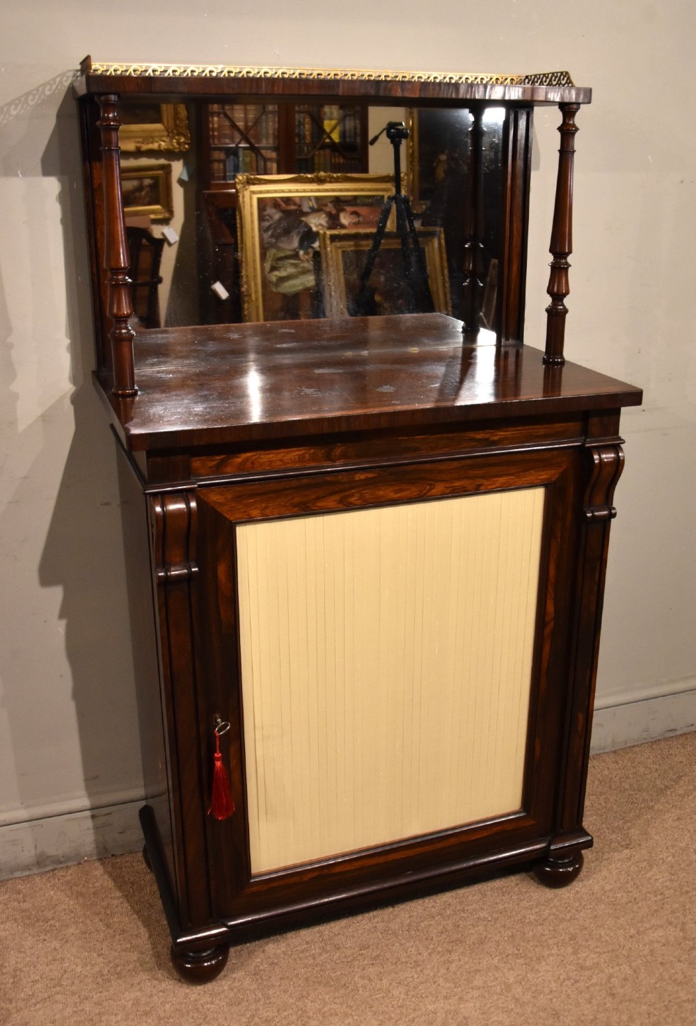 George IV rosewood chiffonier