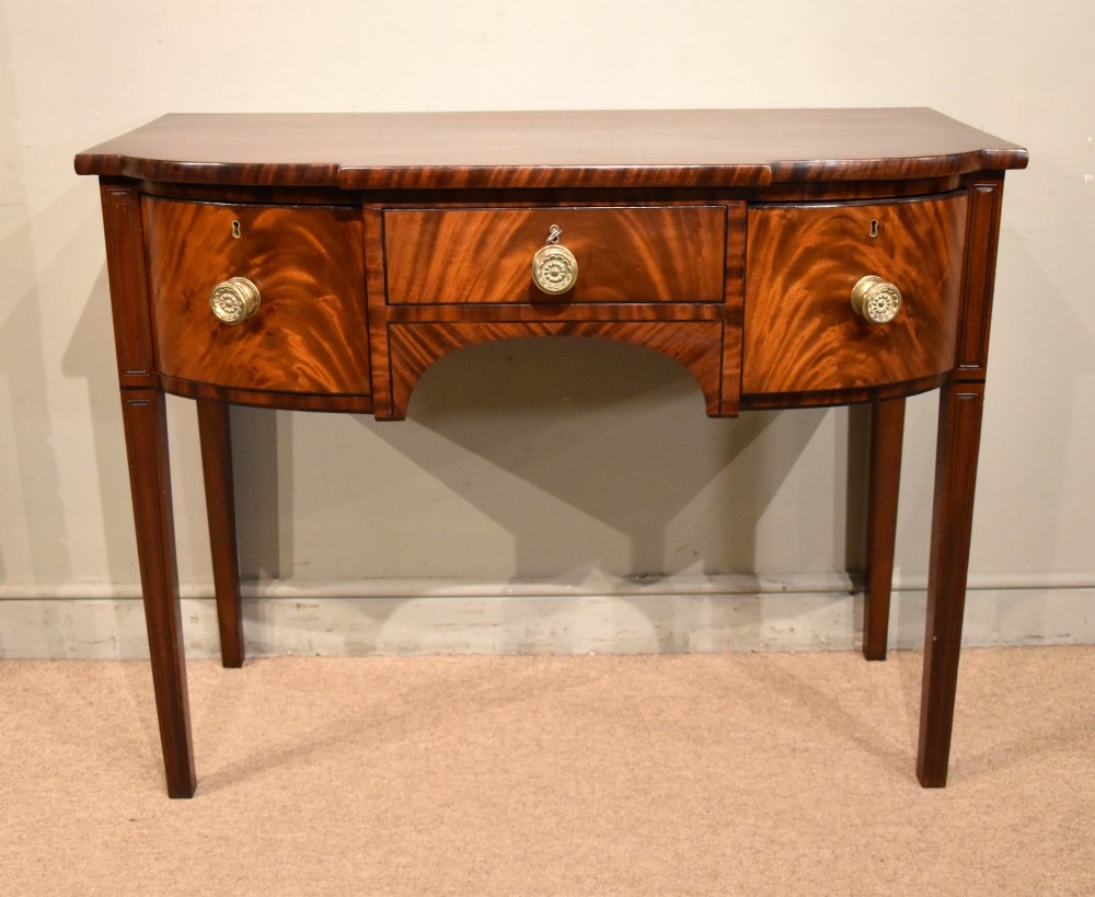 Regency period mahogany sideboard